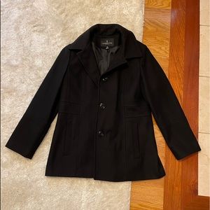 London Fog Black Peacoat Medium